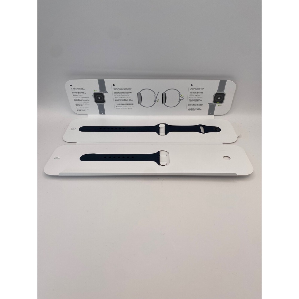 Apple Watch Sport Band Midnight Black S/M M/L 40mm 41mm ZM602-02985-A